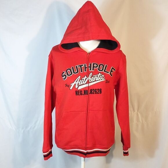 South Pole Full Zip Woman's Varsity Hoodie - Picture 1 of 7